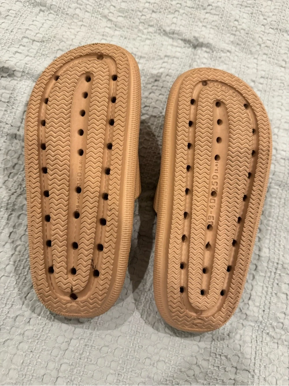 Eromax Women’s Slide Sandals in Peach Nude